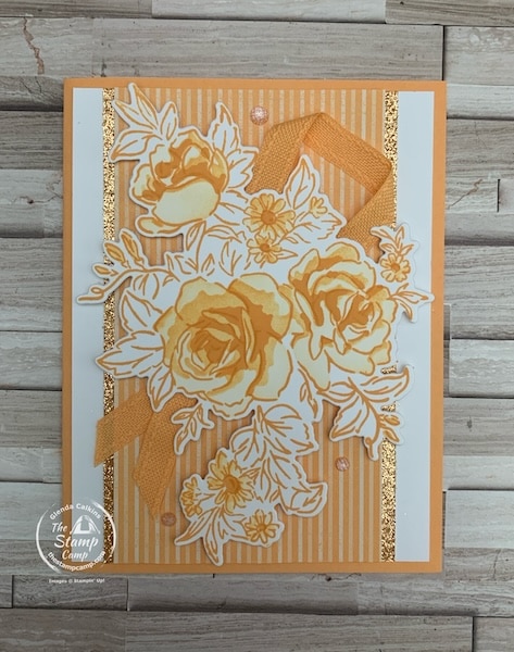 stampin up in color club cards featuring layers of beauty bundle
