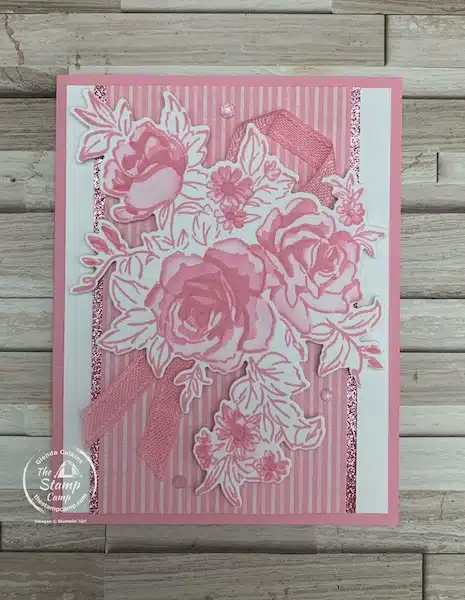 stampin up in color club cards pretty in pink