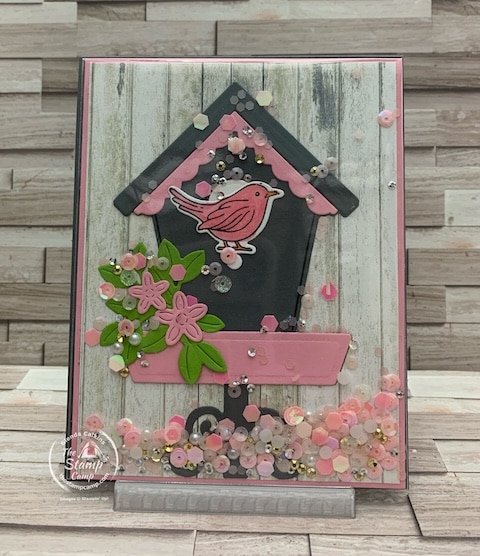 stamping techniques and shaker cards