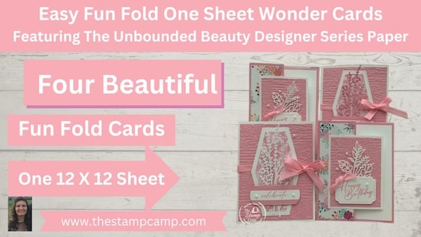 video easy fun fold cards to make
