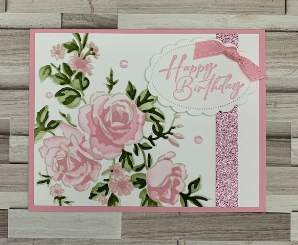 stampin up in color cards