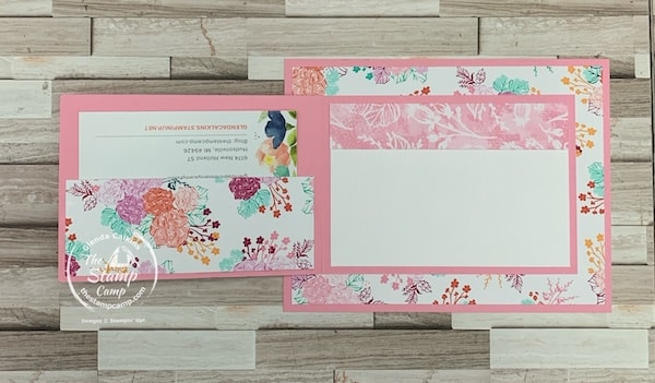 gift card holder fun fold card