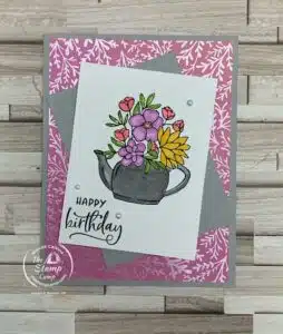 Basic Stamp Masking Techniques With Country Flowers Bundle