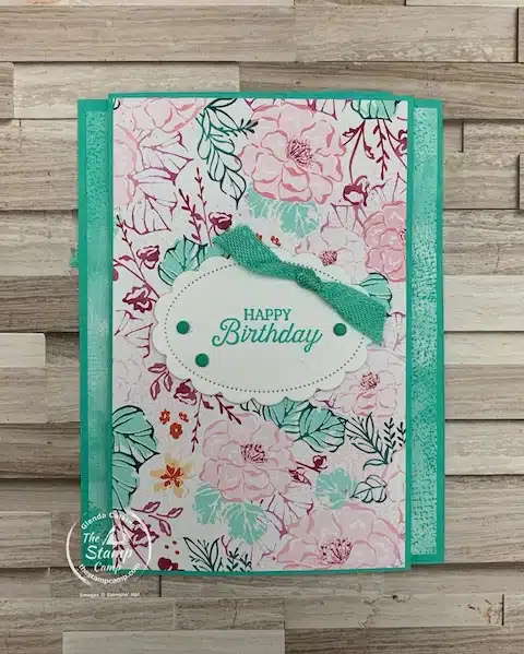 fun fold card birthday card