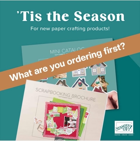 mini catalog and scrapbooking brochure