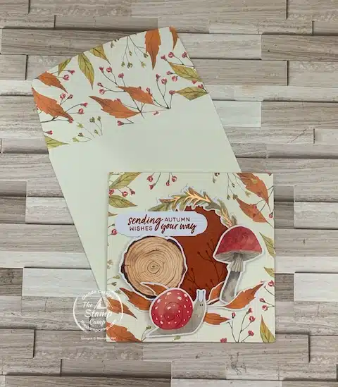 fall themed cards paper pumpkin kit