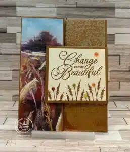 One Beautiful One Sheet Wonder Fun Fold Card For Fall