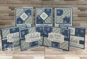 Seven One Sheet Wonder Christmas Cards Two 6 X 6 Sheets