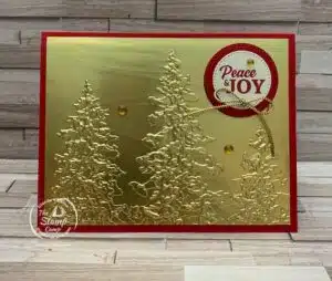 Create Beautiful Christmas Cards With Easy Embossing Folder Ideas