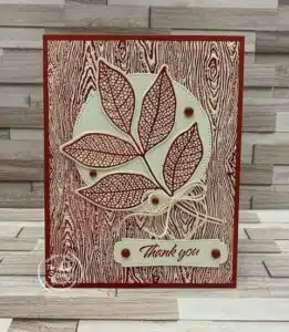 Easy Embossing Folder Ideas For Your Fall Themed Cards