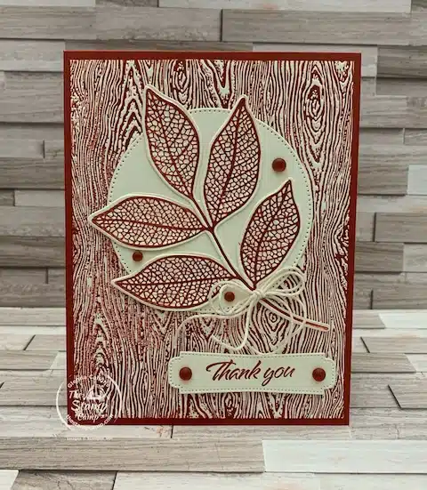 easy embossing folder ideas for your fall themed cards