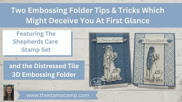 two embossing folder tips and tricks