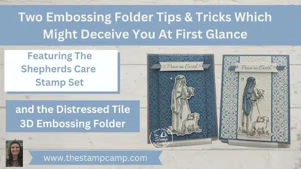 two embossing folder tips and tricks