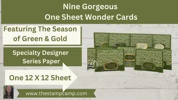 One Sheet Wonder Christmas Cards