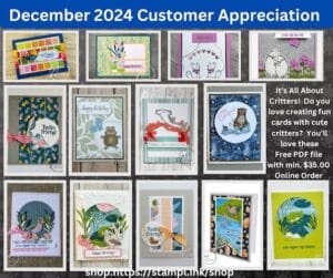 customer appreciation critter cards