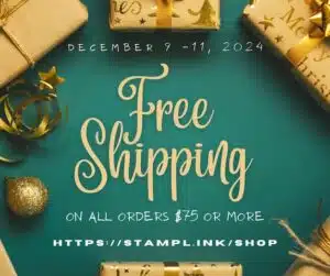 Think Christmas Gifts Last Chance Stamping Specials and Free Shipping!