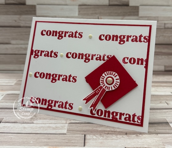 graduation card making inspiration sale-a-bration stamp set from the stamp camp