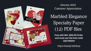 marbled elegance designer series paper card kits