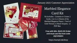 marbled elegance designer series paper card kits