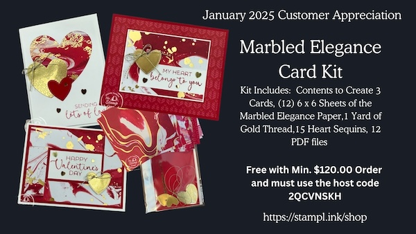 marbled elegance designer series paper card kits 