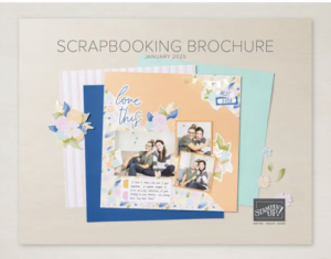 2025 scrapbooking brochure