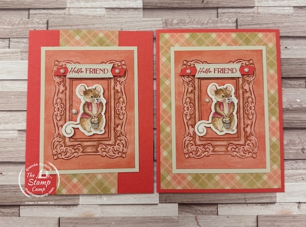one sheet wonder cards with designer series paper