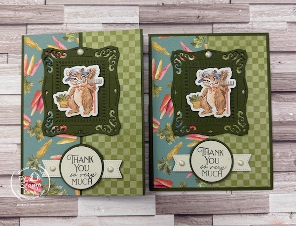 one sheet wonder cards with designer series paper
