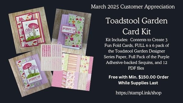 customer appreciation for the stamp camp