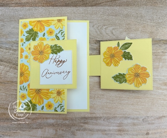 fun fold cards with designer series paper