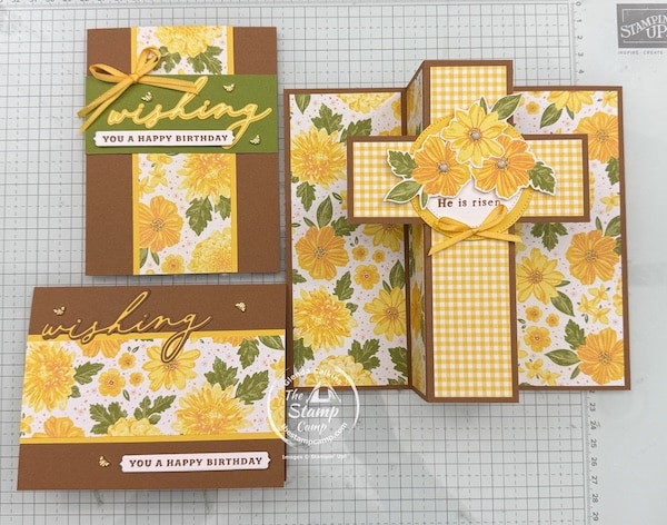 one sheet wonder card ideas easter cards and birthday cards