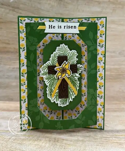 fun fold card handmade easter cards