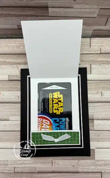 simple stamping designs for holding gift cards