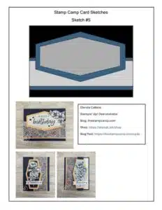 Beginner Stamping Card Ideas With The Stamp Camp Card Sketches