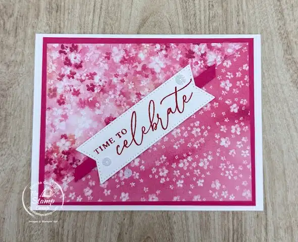 birthday cards one sheet wonder technique