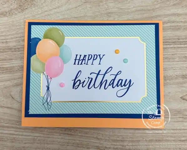 simple card making techniques one sheet wonder birthday card gift card holder