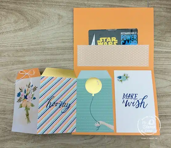 birthday cards gift card holders