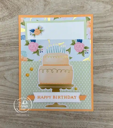 easy diy gift card holder for a birthday card