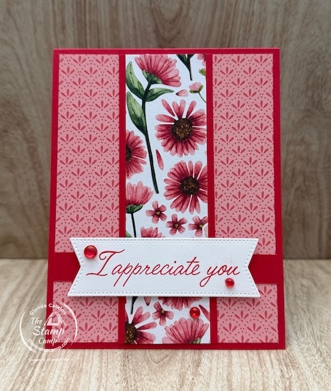 simple stamping designs with card sketches and designer series paper