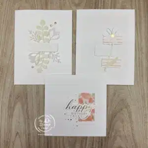 simple stamping cards with kits collection