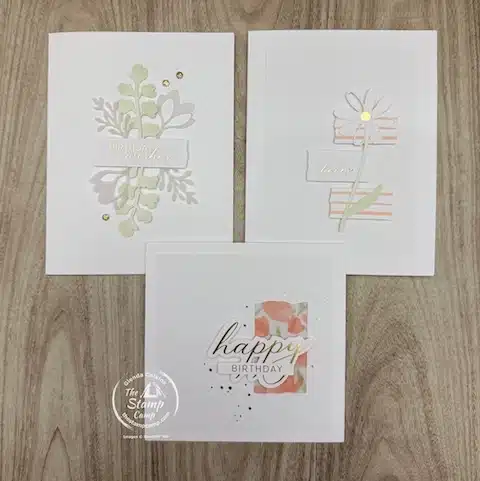 simple stamping cards with kits collection