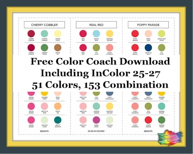 Stampin' Up! In Colors Combinations