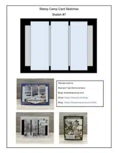 Basic Stamping Techniques Made Easy With Card Sketches