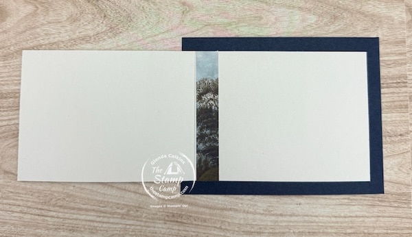 scenic fun fold card