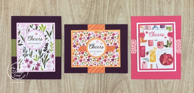 card sketches from the stamp camp