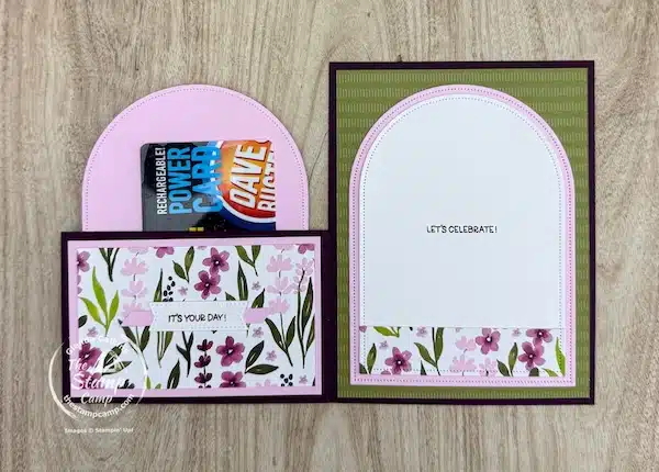 simple card crafting with everyday arches dies