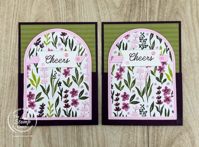 simple card crafting with designer series paper