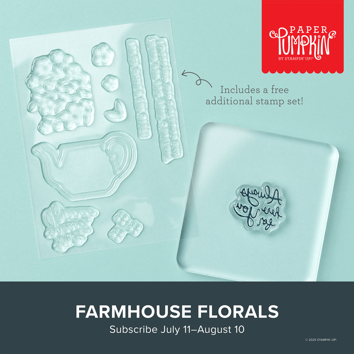 Stampin' Up! Paper Pumpkin Kit for August