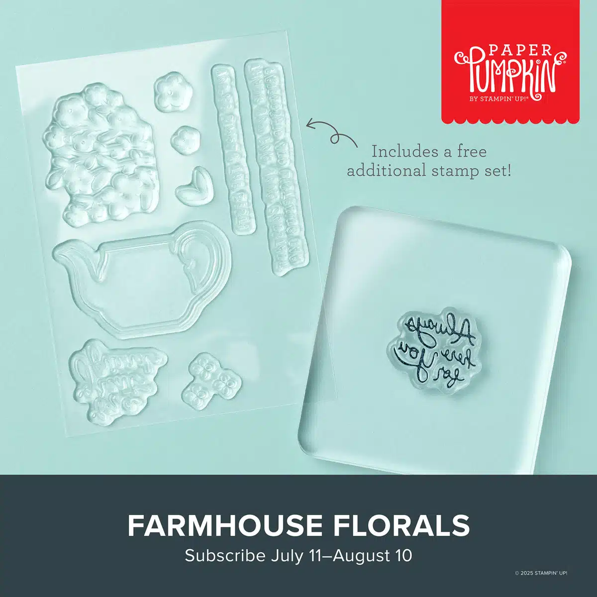 Stampin' Up! Paper Pumpkin Kit for August
