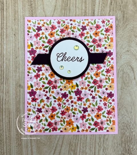 simple simple stamping one sheet wonder card