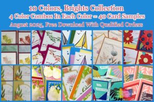 Brights Color Coach Stamping Special for August